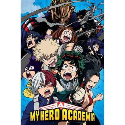 Pyramid International My Hero Academia - Cobalt Blast Gruppe Poster 61x91.5cm Pyramid International My Hero Academia - Cobalt Blast Gruppe Poster 61x91.5cm
