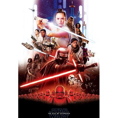 Pyramid International PP34538 Poster - Star Wars Episode IX - Pack van 5 Pyramid International PP34538 Poster - Star Wars Episode IX - Pack van 5