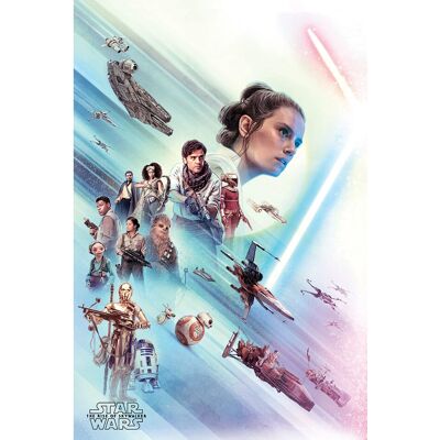 Pyramid International - Affiche Star Wars Skywalker Rey - Décoration murale - Publicité Pyramid International - Affiche Star Wars Skywalker Rey - Décoration murale - Publicité