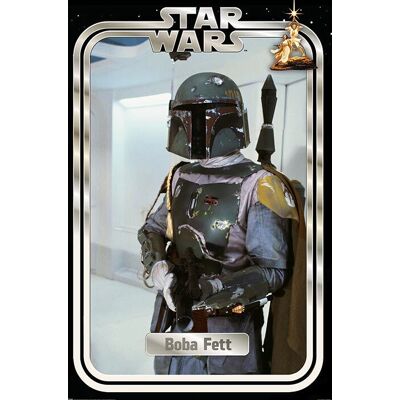 Piramida Star Wars Boba Fett Retro Poszter - Plakát Piramida Star Wars Boba Fett Retro Poszter - Plakát