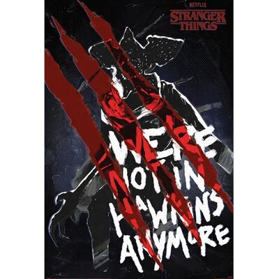 Amazon Stranger Things 4 -juliste - Ei Hawkins Suuri Painatus Amazon Stranger Things 4 -juliste - Ei Hawkins Suuri Painatus