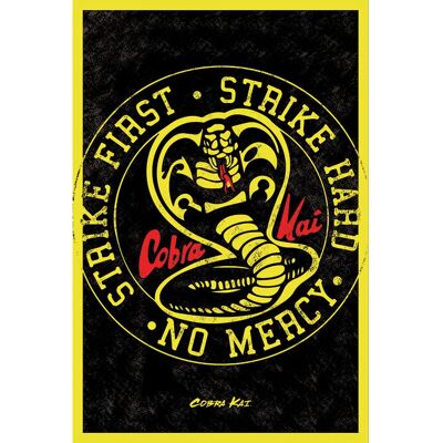 Pyramid International PP34737 Poster - Cobra Kai Emblem - 61x91.5 cm Pyramid International PP34737 Poster - Cobra Kai Emblem - 61x91.5 cm