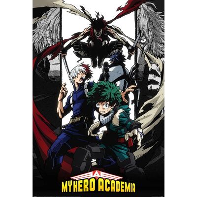 Affiche Pyramid International - 5 pcs - My Hero Academia Hero Killer Stain - 61x91 cm - Publicité Affiche Pyramid International - 5 pcs - My Hero Academia Hero Killer Stain - 61x91 cm - Publicité