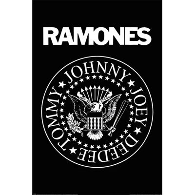 Ramones Poster Logo Gabba Gabba Hey! - Poster 61x91.5 cm Ramones Poster Logo Gabba Gabba Hey! - Poster 61x91.5 cm