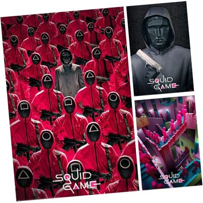 Pyramid International - Poster Maxi Squid Game Crowd - Poster Pyramid International - Poster Maxi Squid Game Crowd - Poster