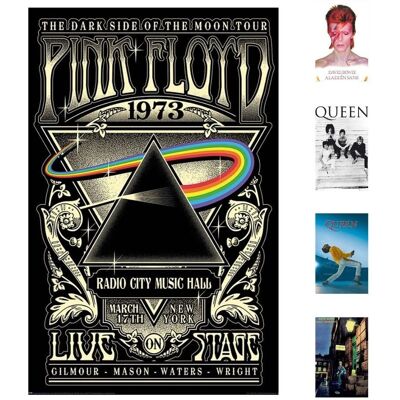 Pink Floyd Pyramid Tour 1973 - Poster 61x91,5cm Pink Floyd Pyramid Tour 1973 - Poster 61x91,5cm