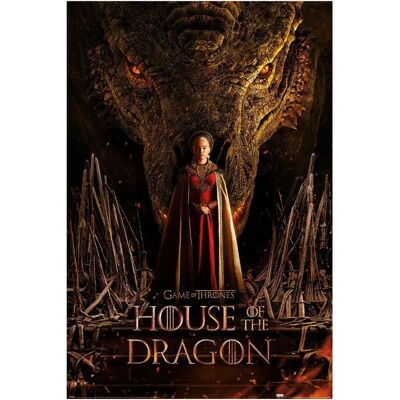 Game Of Thrones House Of The Dragon Poster - 61x91.5 cm Game Of Thrones House Of The Dragon Poster - 61x91.5 cm