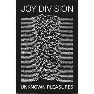 Joy Division Unknown Pleasures - Juliste 61x91.5cm Joy Division Unknown Pleasures - Juliste 61x91.5cm