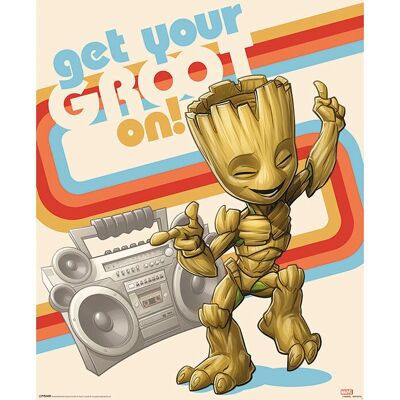 Poster Pyramid International Groot - Poster - 40x50cm Poster Pyramid International Groot - Poster - 40x50cm