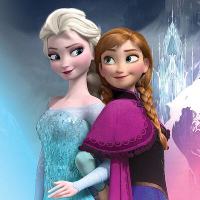 Pyramid International WDC91230 Póster - Frozen Elsa & Anna Pyramid International WDC91230 Póster - Frozen Elsa & Anna