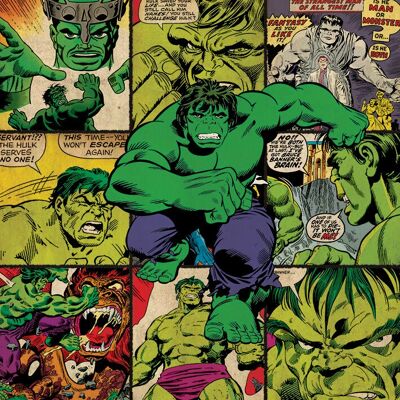 Pyramid International Affiche Hulk Carrés - Affiche Pyramid International Affiche Hulk Carrés - Affiche