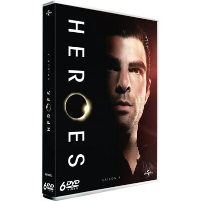 Warner Bros. Heroes Saison 4 DVD - Zone 2 - Publicité Warner Bros. Heroes Saison 4 DVD - Zone 2 - Publicité