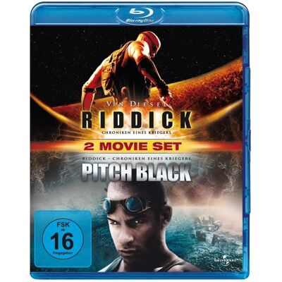 Universal Pictures Blu-ray - Riddick & Pitch Black - 16+ Universal Pictures Blu-ray - Riddick & Pitch Black - 16+