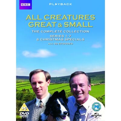 Universal Pictures All Creatures Great And Small : Collection Complète DVD - Zone 2 - Publicité Universal Pictures All Creatures Great And Small : Collection Complète DVD - Zone 2 - Publicité