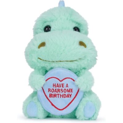 Posh Paws Danny the Dinosaur Roarsome Plush Soft Toy - 20CM Posh Paws Danny the Dinosaur Roarsome Plush Soft Toy - 20CM