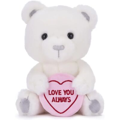 POSH PAWS INTERNATIONAL - Love Hearts 9-calowy Love You Always Bear - 9-Inch - Plush Bear POSH PAWS INTERNATIONAL - Love Hearts 9-calowy Love You Always Bear - 9-Inch - Plush Bear