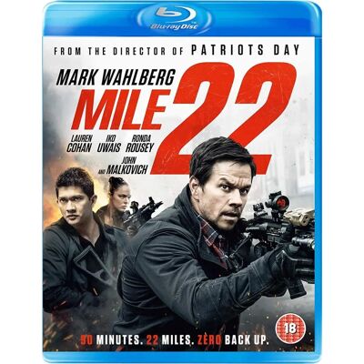 Sony Mile 22 Mark Wahlberg Blu-ray - Action och Thriller Sony Mile 22 Mark Wahlberg Blu-ray - Action och Thriller