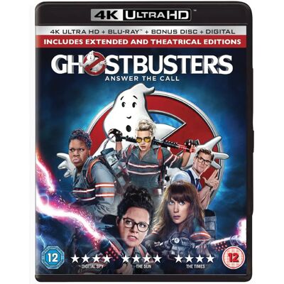Ghostbusters - Région 2 4K Ultra HD Blu-ray - 3 Disques - Publicité Ghostbusters - Région 2 4K Ultra HD Blu-ray - 3 Disques - Publicité