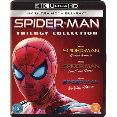 Sony Pictures Home Ent. Spider-Man: Homecoming/Far from Home/No Way Home Blu-ray - Box Set Sony Pictures Home Ent. Spider-Man: Homecoming/Far from Home/No Way Home Blu-ray - Box Set