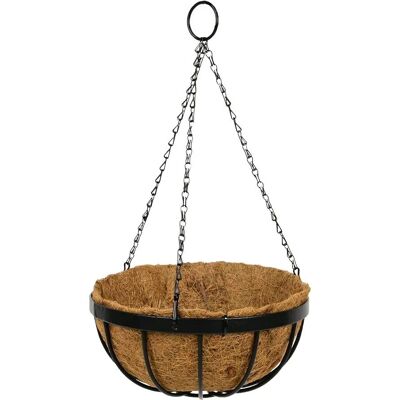 Smart Solar Saxon Hanging Basket - 12 Inch - Hanging Basket Smart Solar Saxon Hanging Basket - 12 Inch - Hanging Basket