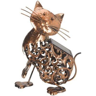 Smart Garden Products Metal Scroll Cat Solar Light - Solar light Smart Garden Products Metal Scroll Cat Solar Light - Solar light