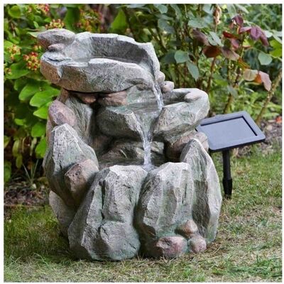 BigBuy Garden Springvand Rocher Solar Waterfall - Water Fountain BigBuy Garden Springvand Rocher Solar Waterfall - Water Fountain