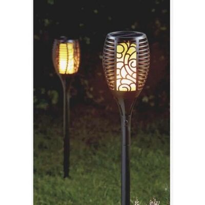 Smart Solar Solar Cool Flame Wegeleuchte - Gartentorch Smart Solar Solar Cool Flame Wegeleuchte - Gartentorch