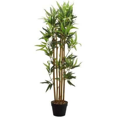 Smart Garden 4ft Artificial Faux Bamboo Tree Potted - Artificial Plant Smart Garden 4ft Artificial Faux Bamboo Tree Potted - Artificial Plant