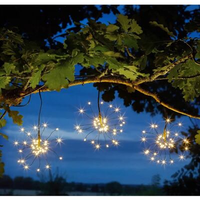 Garden Mile Triple Starburst String LED Lights - String LED Lights Garden Mile Triple Starburst String LED Lights - String LED Lights
