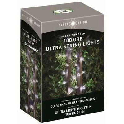 Inteligentne ogrodowe lampki LED solarne Super Jasne długość 21,80 m Inteligentne ogrodowe lampki LED solarne Super Jasne długość 21,80 m