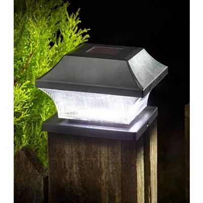 Smart Solar - Superbright Welcome - 3 LED - Post Light Smart Solar - Superbright Welcome - 3 LED - Post Light