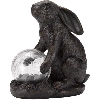 BigBuy Solar Garden Lamp Rabbit 2 Multi-color - Garden Solar Light BigBuy Solar Garden Lamp Rabbit 2 Multi-color - Garden Solar Light