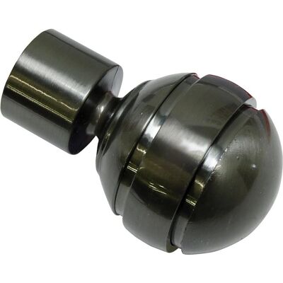 Zatyczki końcowe Gardinia Chicago - Metal, 20mm, Tytan Zatyczki końcowe Gardinia Chicago - Metal, 20mm, Tytan
