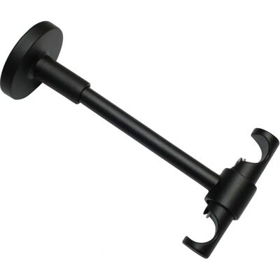 Gardinia Memphis Decken-Träger - Schwarz - Gardinenstangenhalter für 16mm Gardinia Memphis Decken-Träger - Schwarz - Gardinenstangenhalter für 16mm