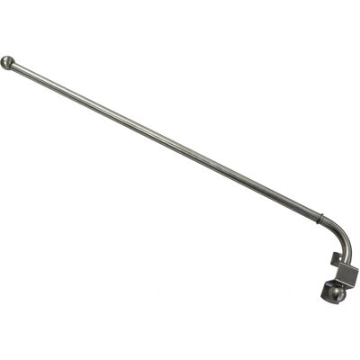 GARDINIA Drehbare Metall-Gardinenstange - Ausziehbar, 55-85cm GARDINIA Drehbare Metall-Gardinenstange - Ausziehbar, 55-85cm