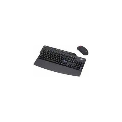 Lenovo - Enhanced Performance Keyboard/Mouse SP - Colore Nero - connettività RF wireless - Mouse incluso Lenovo - Enhanced Performance Keyboard/Mouse SP - Colore Nero - connettività RF wireless - Mouse incluso
