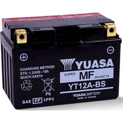 Akumulátor vozidla Yuasa YT12A-BS - 10Ah, 12V, Bezúdržbový Akumulátor vozidla Yuasa YT12A-BS - 10Ah, 12V, Bezúdržbový