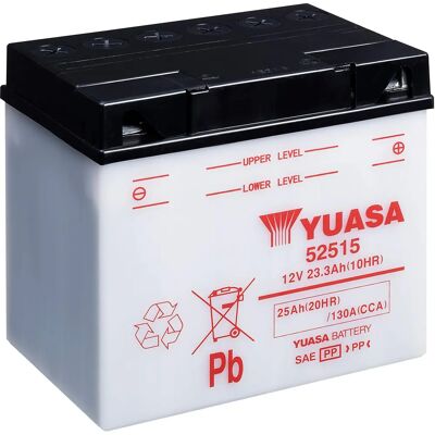 Yuasa 52515 - Batería de plomo-ácido duradera para vehículos Yuasa 52515 - Batería de plomo-ácido duradera para vehículos