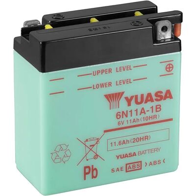 Yuasa Accu 6V 11.6Ah Conventioneel Yuasa Accu 6V 11.6Ah Conventioneel