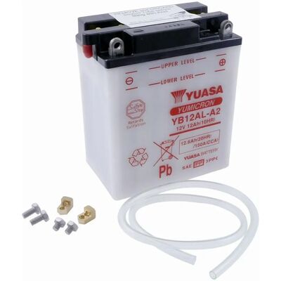 Yuasa YB12AL-A2 Batteri - Kompakt, Vibrationsbestandig Yuasa YB12AL-A2 Batteri - Kompakt, Vibrationsbestandig