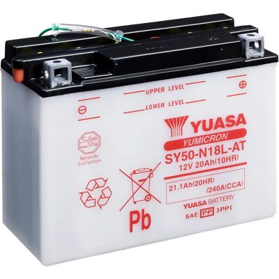 Yuasa SY50-N18L-AT Auto Batterij - Duurzaam lood-zuur Yuasa SY50-N18L-AT Auto Batterij - Duurzaam lood-zuur