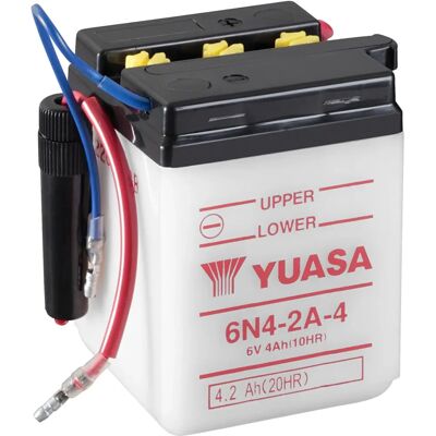 Yuasa Conventionele 6V Batterij - 6N4-2A-4 Yuasa Conventionele 6V Batterij - 6N4-2A-4