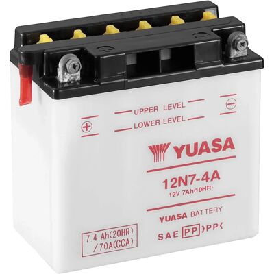 Yuasa 12N7-4A Conventionele Autonummerbatterij - 135mm Yuasa 12N7-4A Conventionele Autonummerbatterij - 135mm