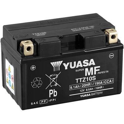 Yuasa TTZ10S jármű akkumulátor - 12V, 9Ah, 190A, Motorkerékpár Yuasa TTZ10S jármű akkumulátor - 12V, 9Ah, 190A, Motorkerékpár