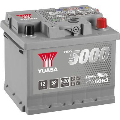 Yuasa 12V 52Ah YBX5063 Yuasa 12V 52Ah YBX5063