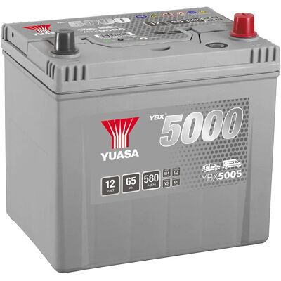 Yuasa Ybx5000 - 12V 65Ah Car Battery - High Performance Yuasa Ybx5000 - 12V 65Ah Car Battery - High Performance