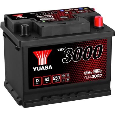 Yuasa YBX3000 - 12V 62Ah Car Battery Yuasa YBX3000 - 12V 62Ah Car Battery