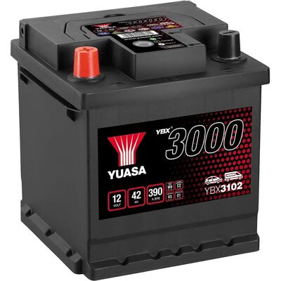 Yuasa 002r 390a Car Battery - 42Ah - 3 Year Warranty Yuasa 002r 390a Car Battery - 42Ah - 3 Year Warranty