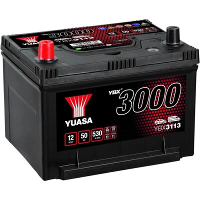 Yuasa Ybx3113 12V 50Ah Car Battery - Car Battery Yuasa Ybx3113 12V 50Ah Car Battery - Car Battery