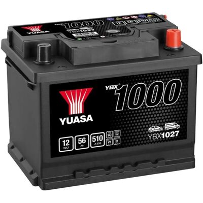 Yuasa YBX1000 - Startbatterij 12V 56Ah - Auto Yuasa YBX1000 - Startbatterij 12V 56Ah - Auto